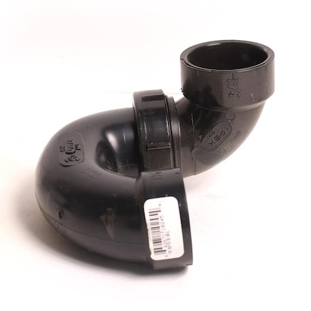 Thrifco Plumbing 1-1/4 Inch ABS P-Trap With Union 6793210